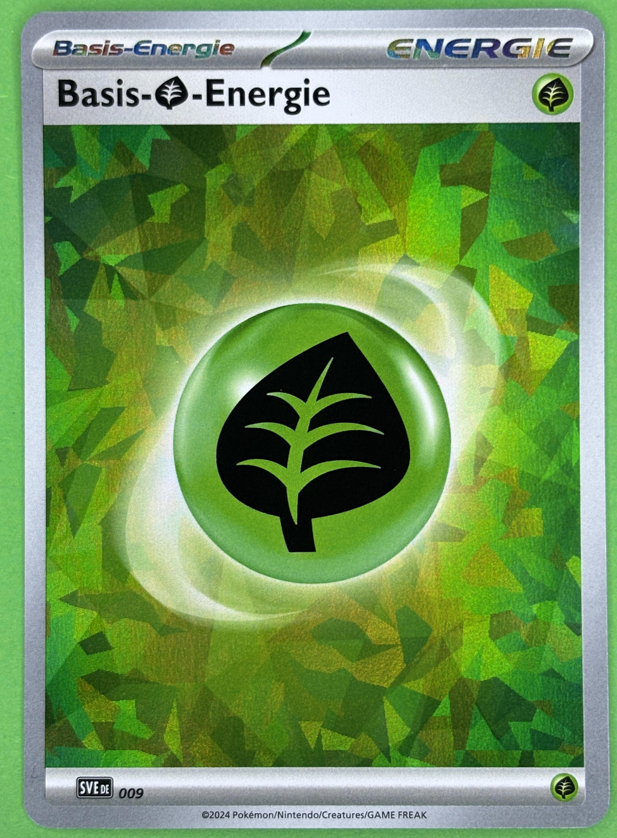 Grass Energy - Scarlet & Violet Energies [SVE-9] | German, Near Mint German / Near Mint / Normal