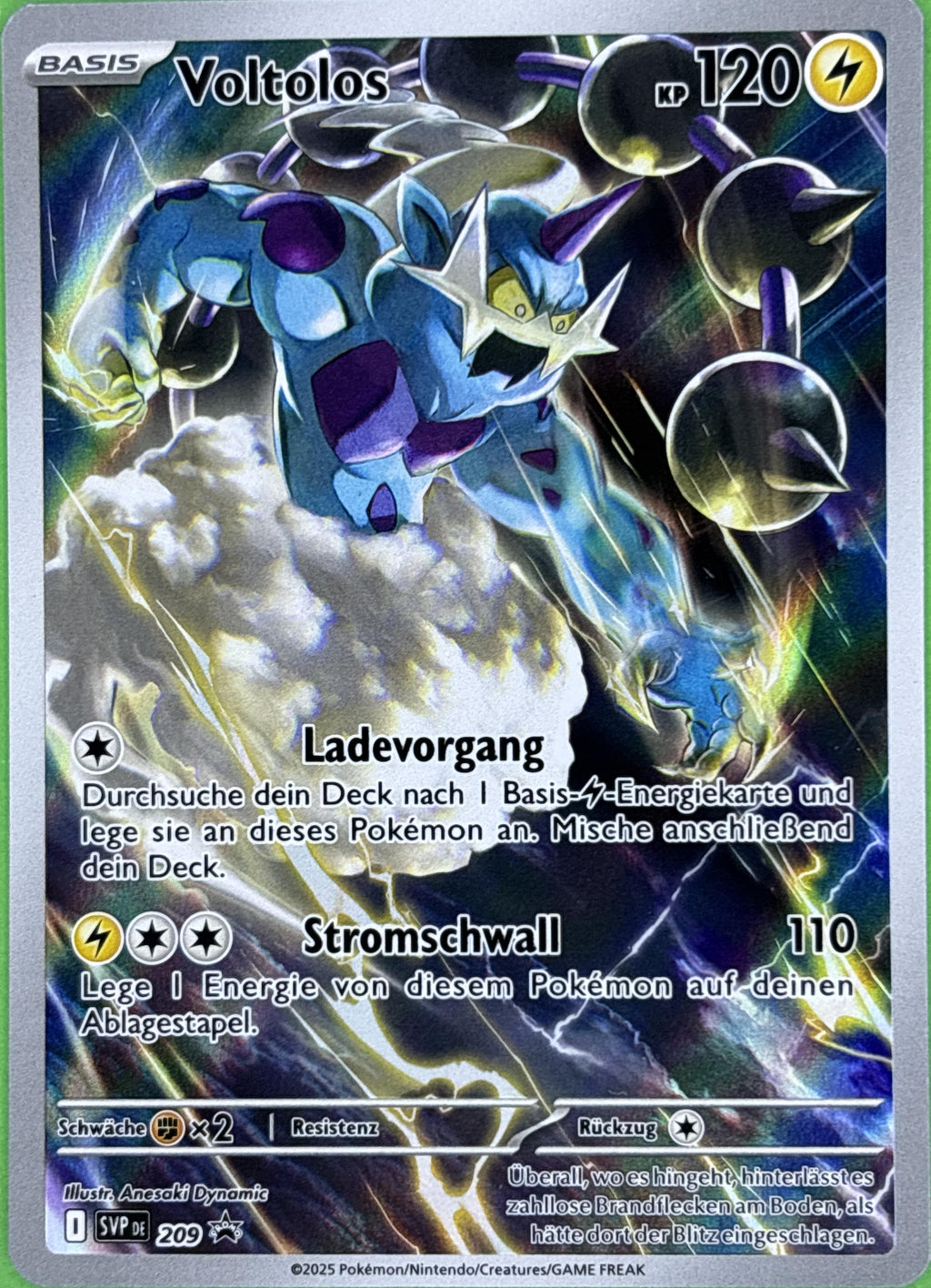 Voltolos - Scarlet & Violet Black Star Promos (Promo) [PR-SV-209] | German, Near Mint German / Near Mint / Normal