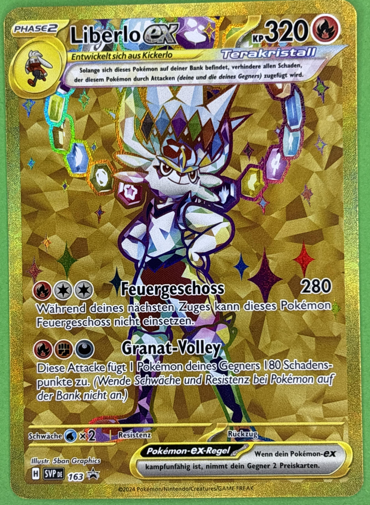 Liberlo ex - Scarlet & Violet Black Star Promos (Promo) [PR-SV-163] | German, Near Mint German / Near Mint / Normal
