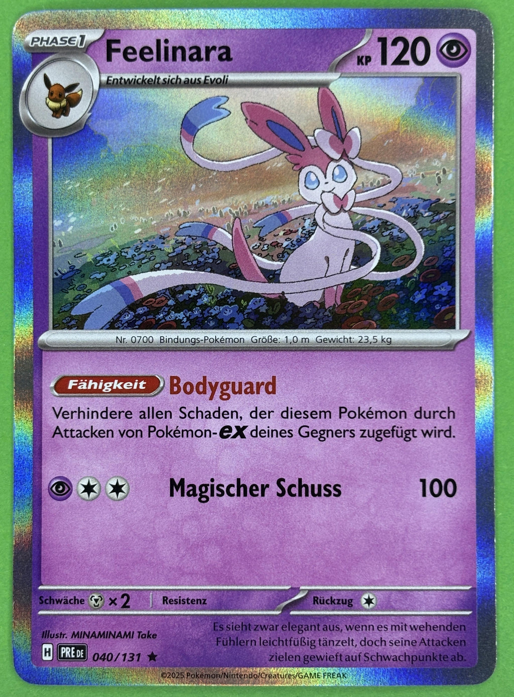Feelinara - Prismatic Evolutions (Rare) [PRE-40] | German, Near Mint German / Near Mint / Normal