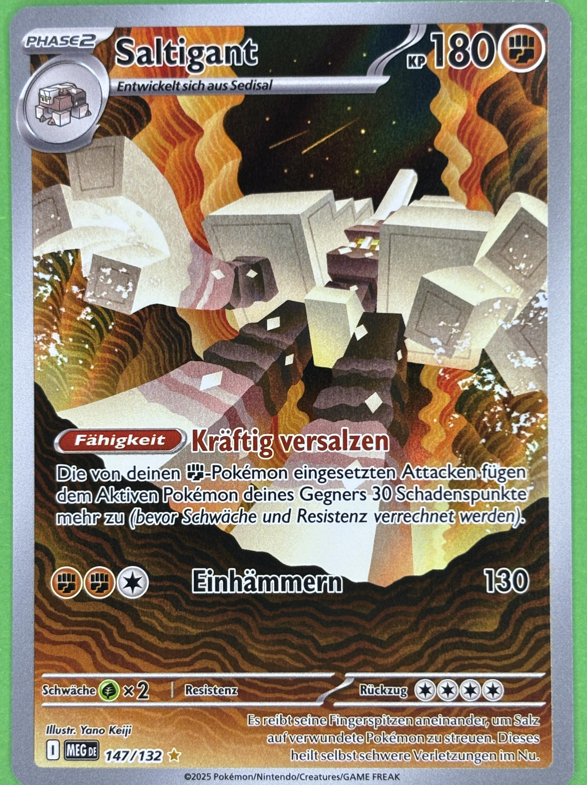Saltigant - Mega Evolution (Illustration Rare) [MEG-147] | German, Near Mint German / Near Mint / Normal