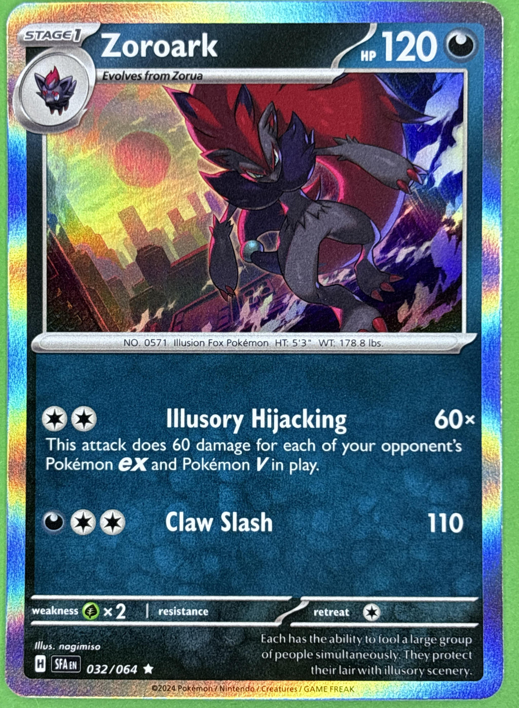 Zoroark - Shrouded Fable (Rare) [SFA-32] | English, Near Mint English / Near Mint / Normal