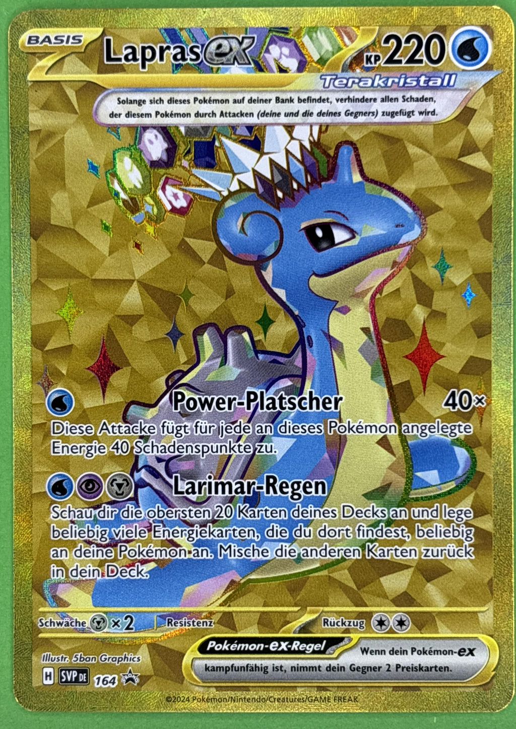 Lapras ex - Scarlet & Violet Black Star Promos (Promo) [PR-SV-164] | German, Near Mint German / Near Mint / Normal